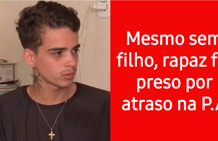 Rapaz ficou 24 horas preso por causa da P.A