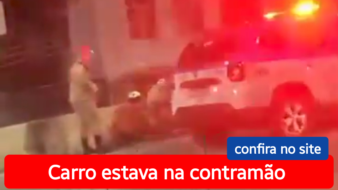 Vídeo: Mototaxista morre e passageiro ficou ferido