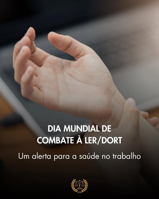 Hoje é dia Mundial de Combate à LER/DORT