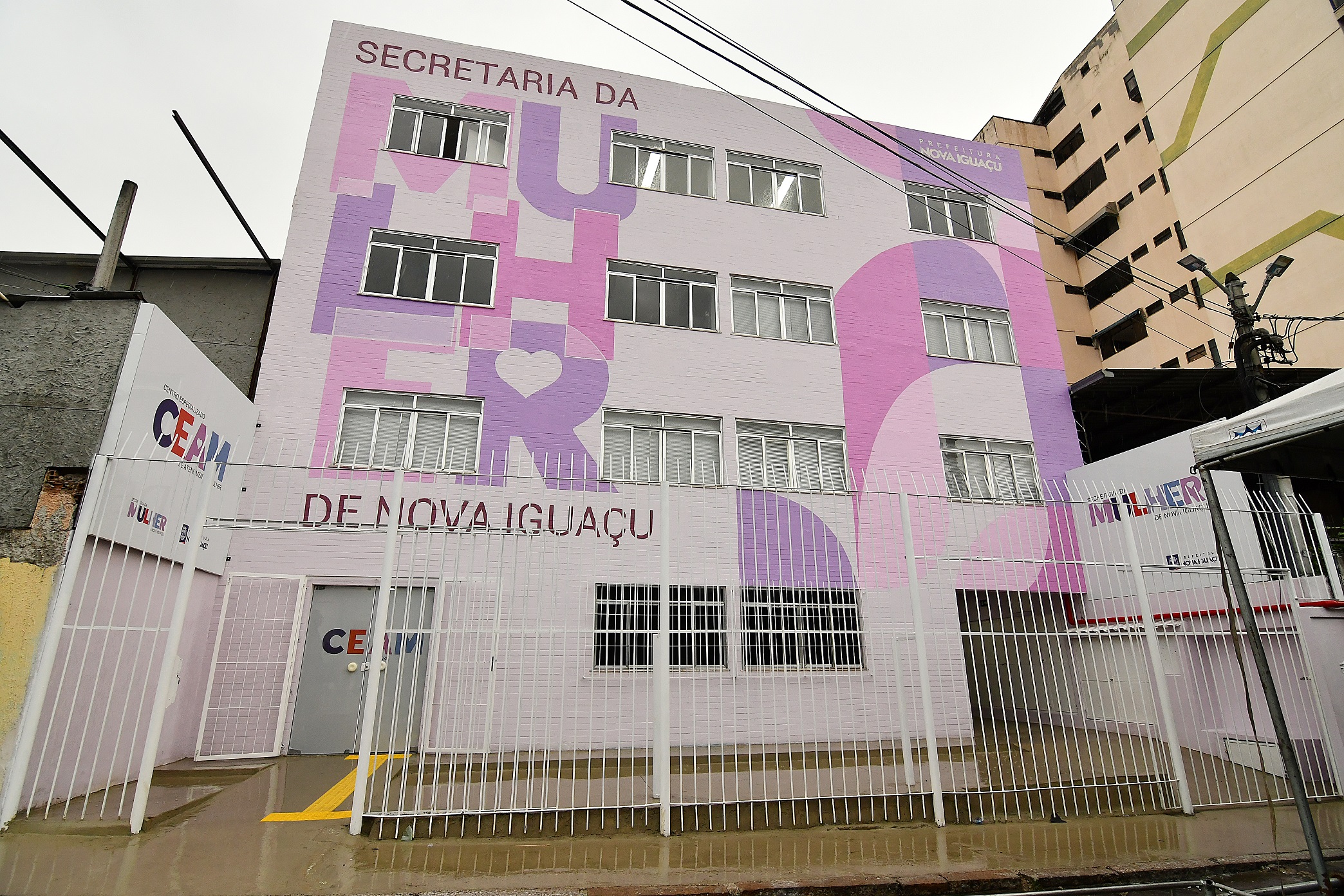 Prefeitura de Nova Iguaçu inaugura sede da Secretaria da Mulher