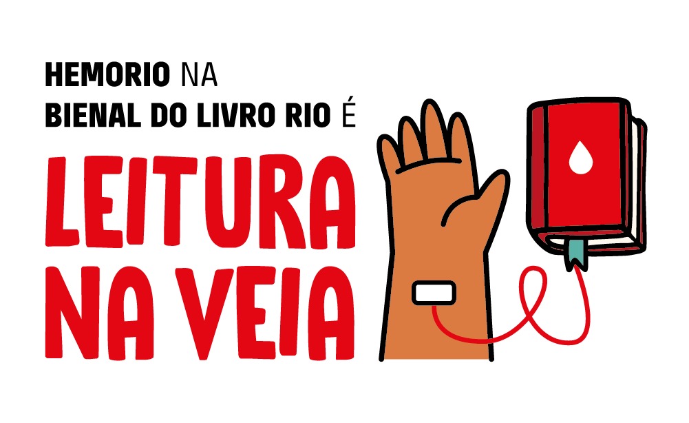 Bienal do Livro Rio fará evento de pré-estreia junto com TikTok e distribuirá convites a voluntários para doação de sangue, em parceria com o Hemorio