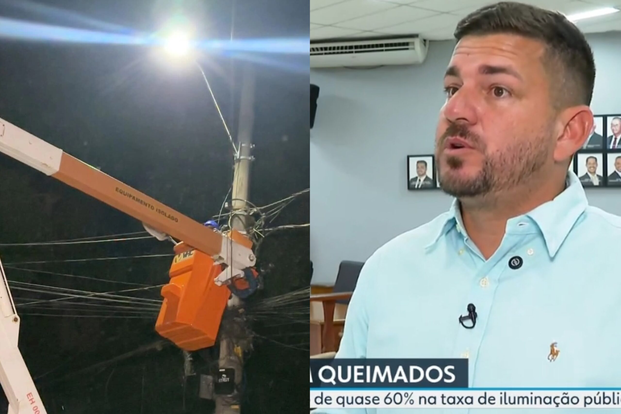 Vereador Branco e Prefeitura enfatizaram as necessidades no ajuste da taxa e melhorias na iluminação pública