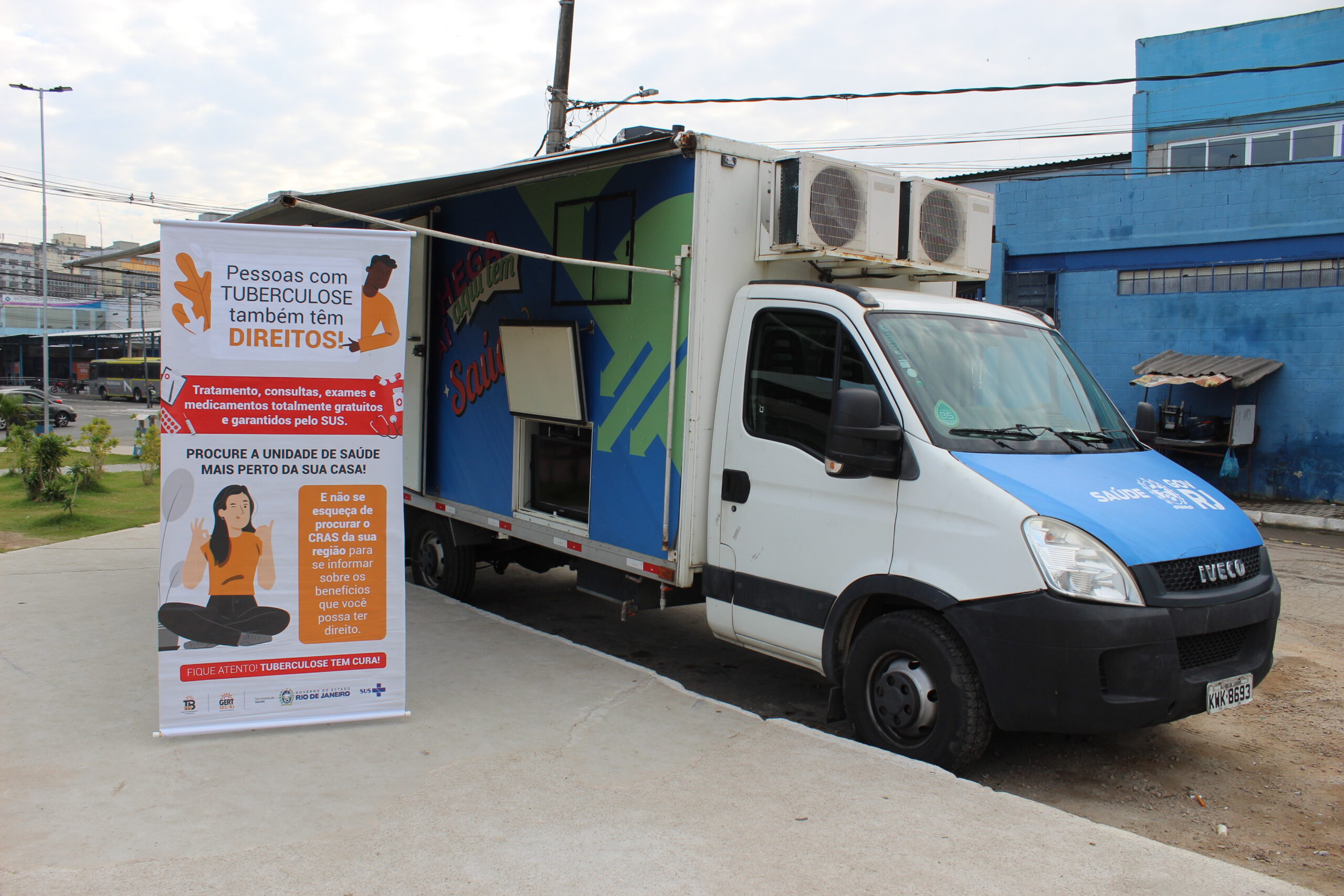 Unidade móvel contra a tuberculose estará em Queimados