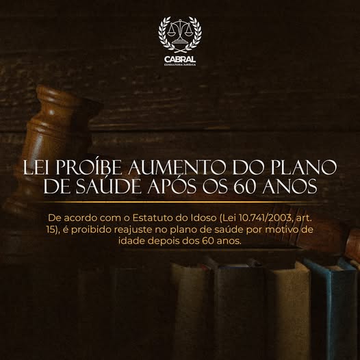 Lei proíbe aumento no plano de saúde para pessoas acima de 60 anos
