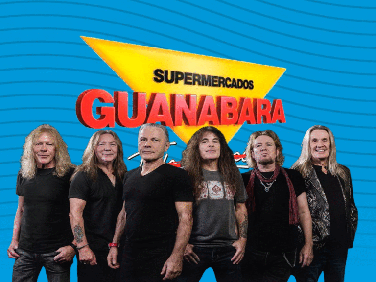 Iron Maiden no Guanabara. Guanabara no insta do Iron Maiden