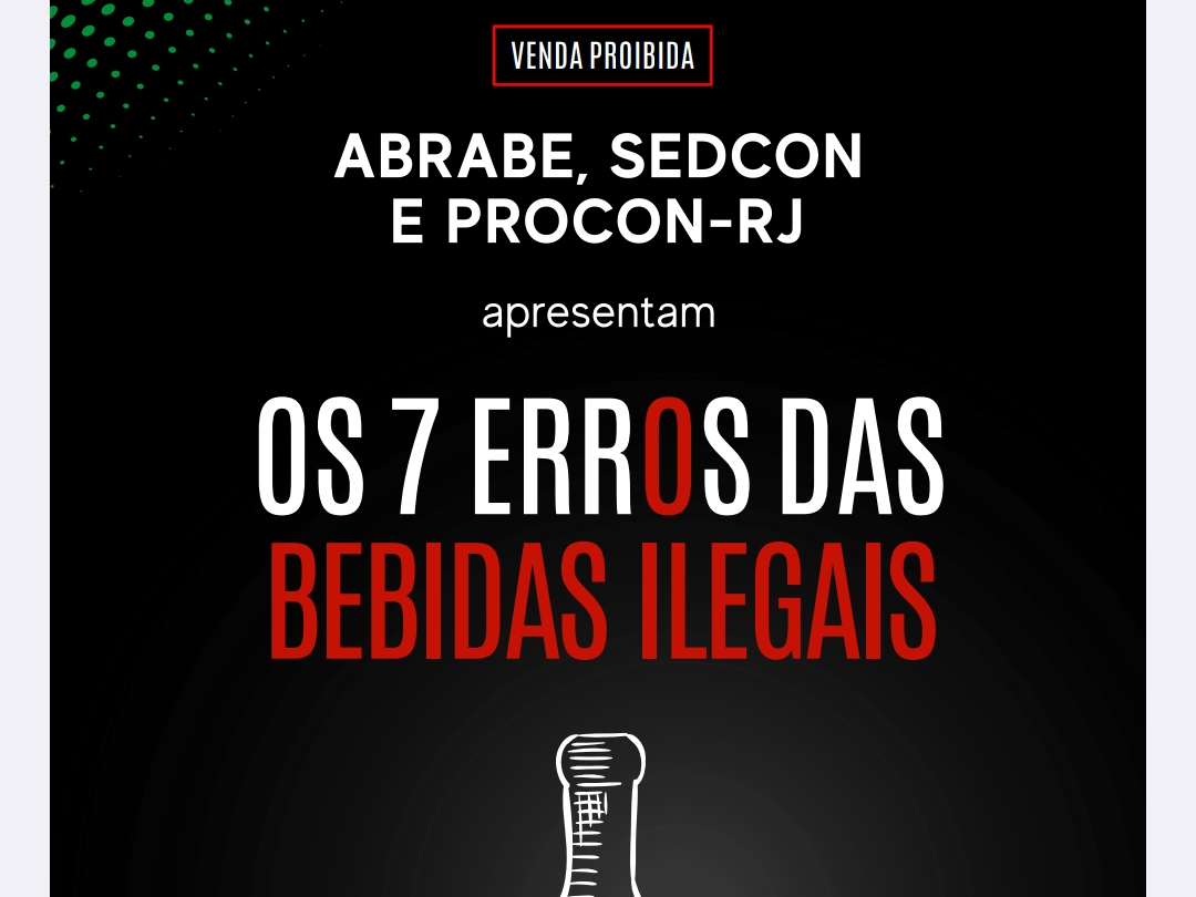 Governo do Rio lança cartilha para ajudar consumidores a identificar bebidas falsificadas