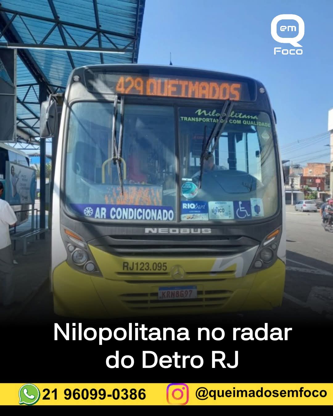 Detro-RJ de faz estudo de intervenção na Nilopolitana
