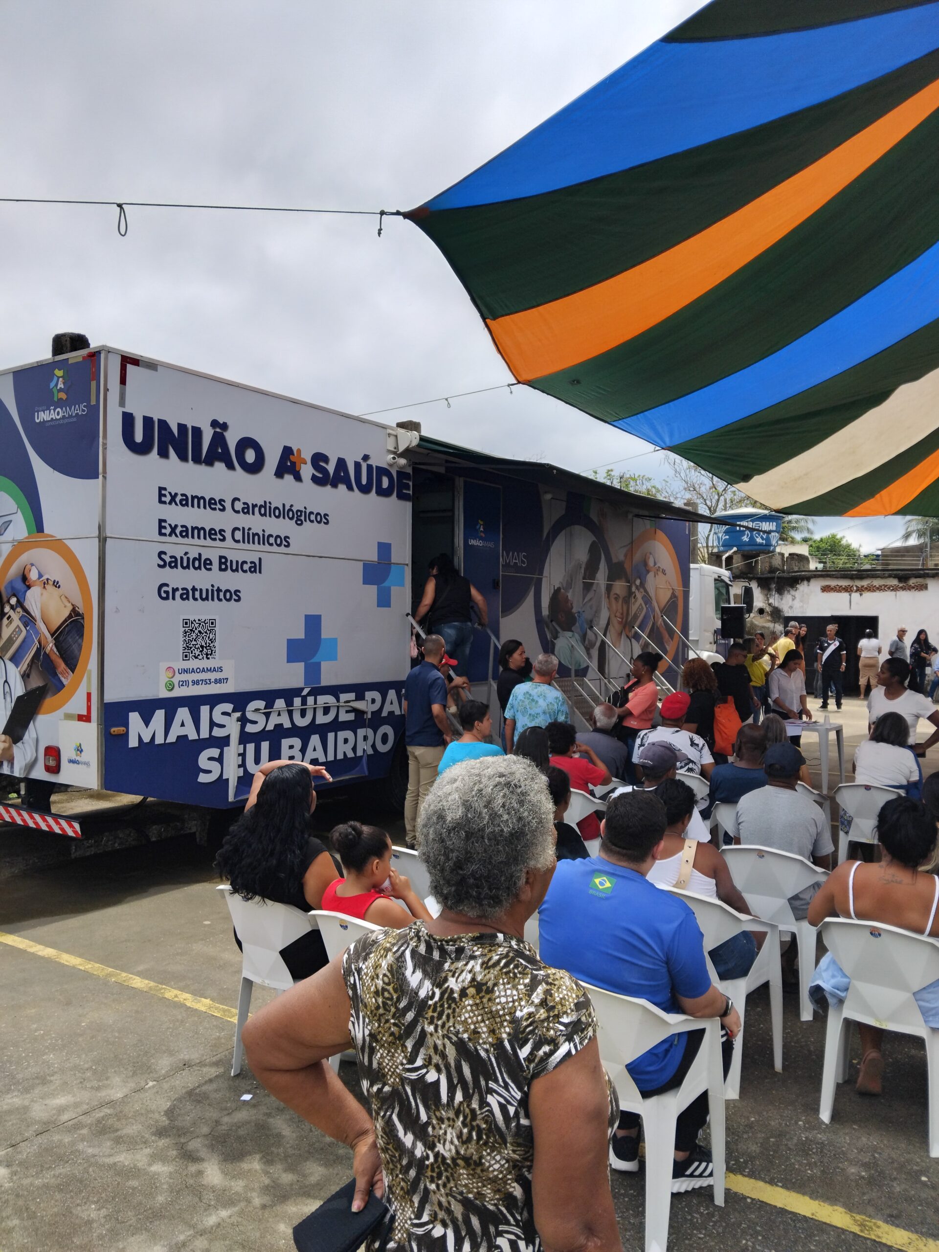 Mais de 700 pessoas foram atendidas no Campo do Ponte Preta